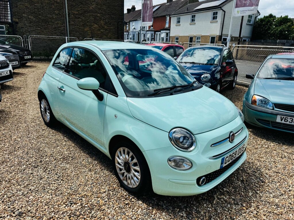 Fiat 500 1.2 Lounge Euro 6 Ss Green #2