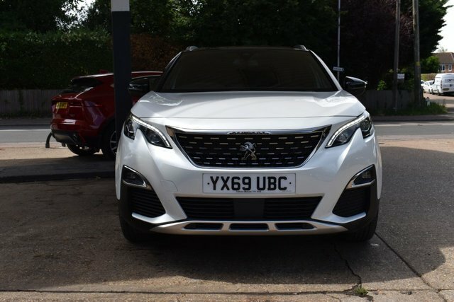 Peugeot 3008 1.5 Bluehdi Gt Line Premium Suv Eat Eur YX69UBC White #2