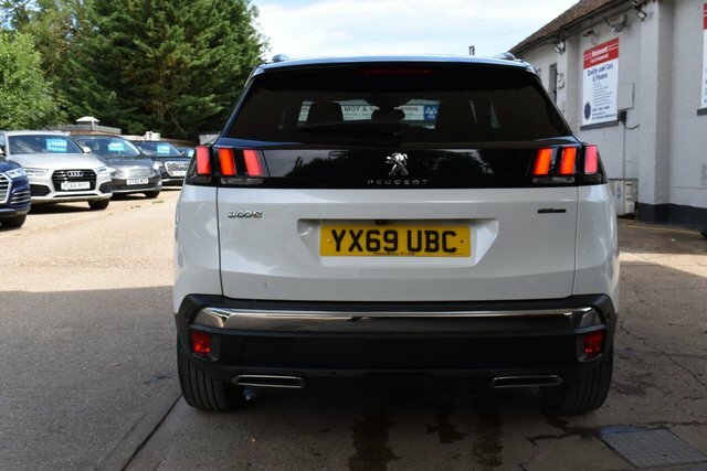 Peugeot 3008 1.5 Bluehdi Gt Line Premium Suv Eat Eur YX69UBC White #6