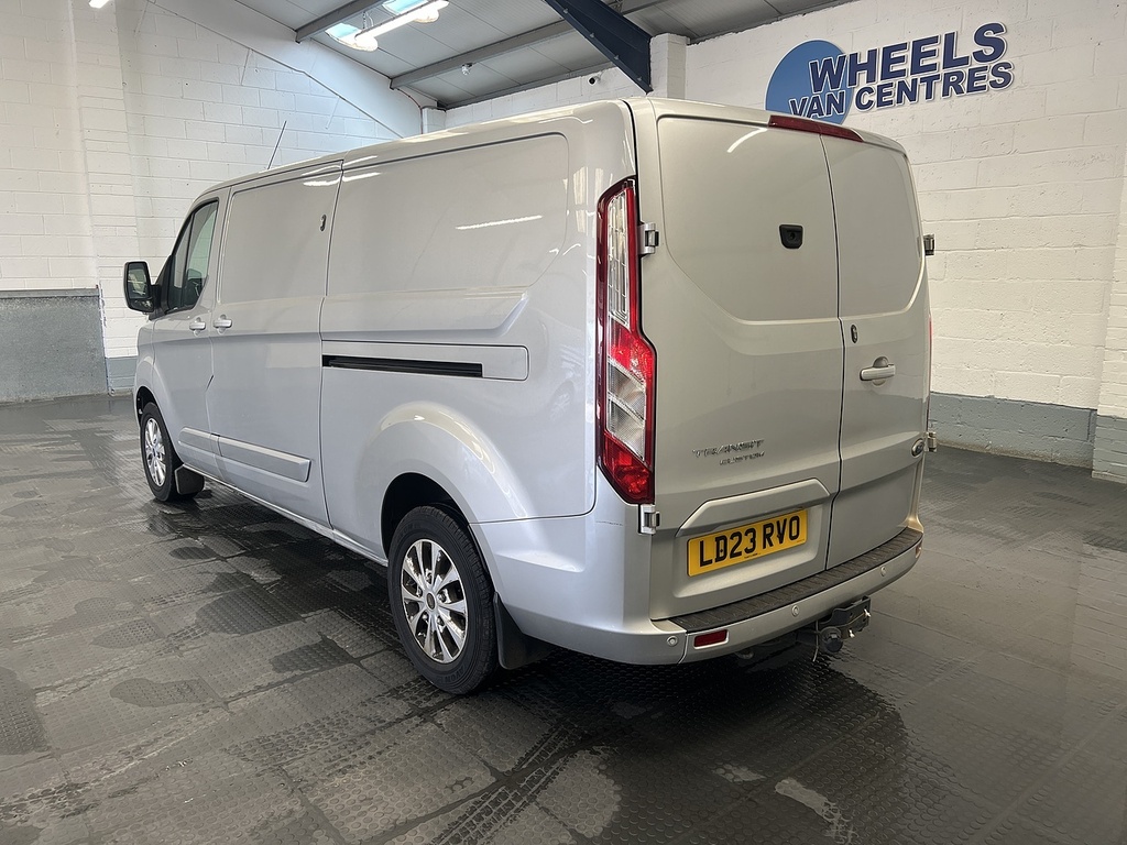 Ford Transit Custom 2.0 300 Ecoblue Limited Panel Van Manua Silver #2