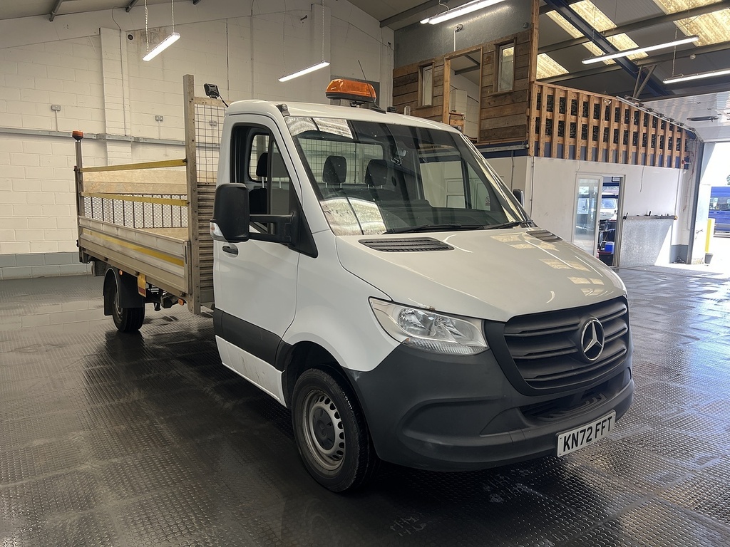 Mercedes-Benz Sprinter 2.0 315 Cdi Progressive Dropside White #4