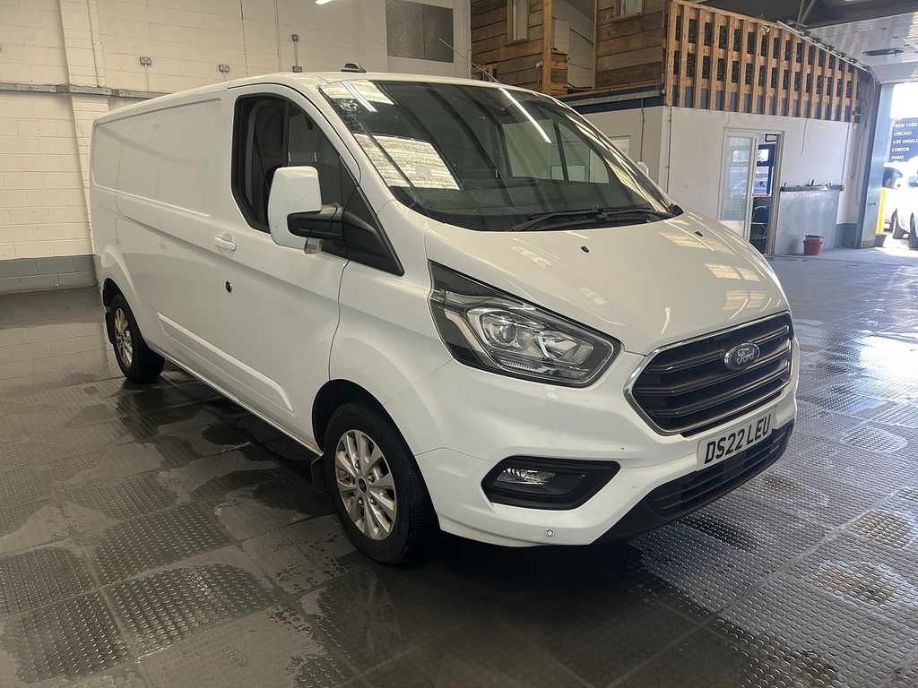 Ford Transit Custom 2.0 300 Ecoblue Limited Panel Van Manua White #4
