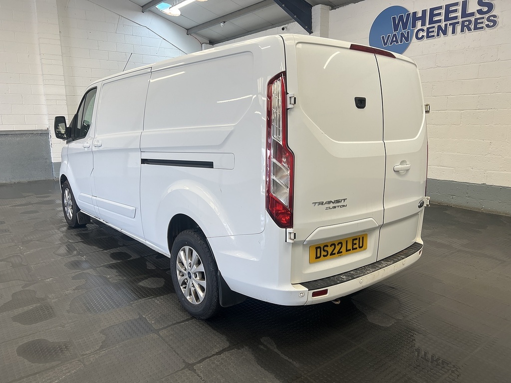 Ford Transit Custom 2.0 300 Ecoblue Limited Panel Van Manua White #2