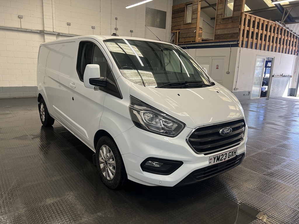Ford Transit Custom 2.0 300 Ecoblue Limited Panel Van Manua White #4