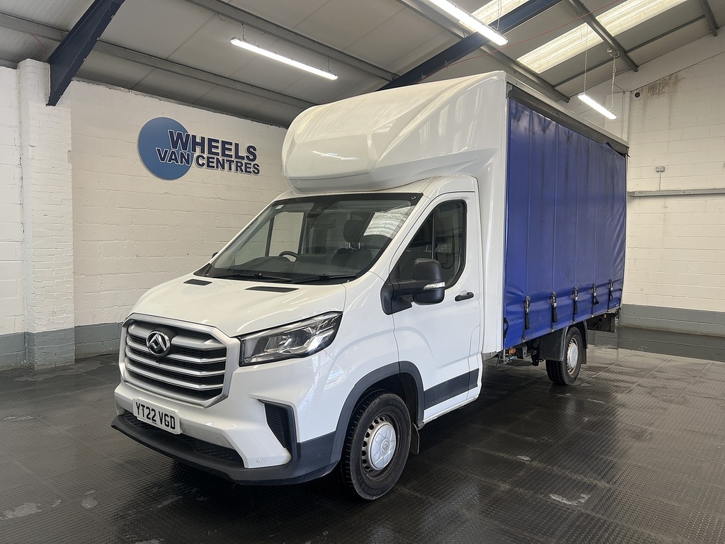Maxus Deliver 9 D20 Xlwb Curtainside White