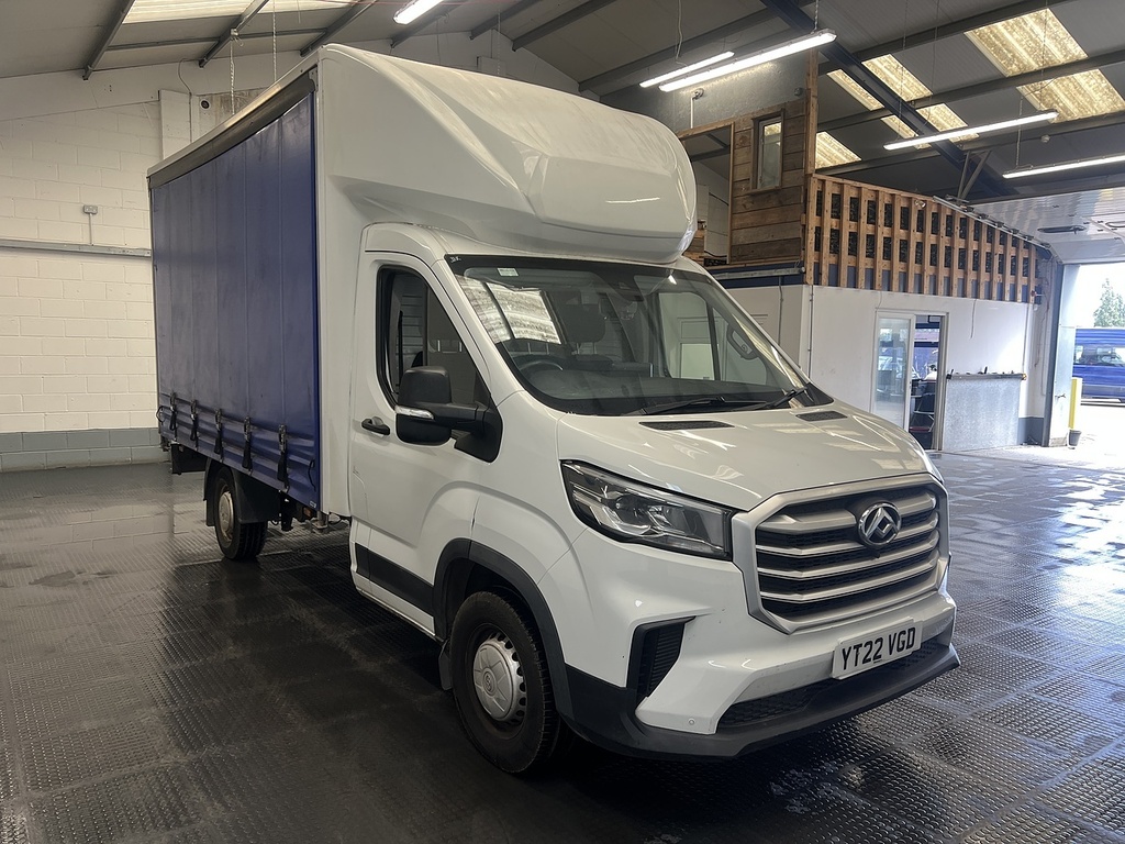 Maxus Deliver 9 D20 Xlwb Curtainside White #2