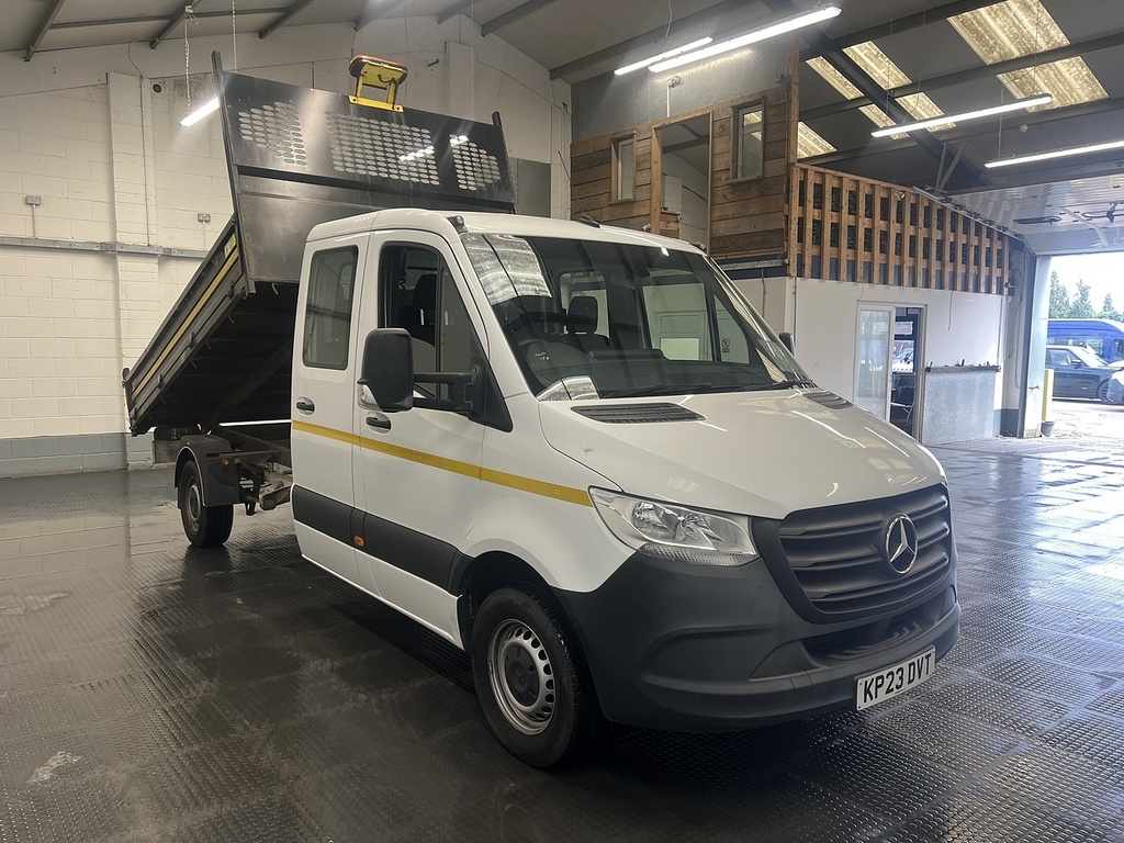 Mercedes-Benz Sprinter 2.1 314 Cdi Double Cab Rwd L3 Eu White #2
