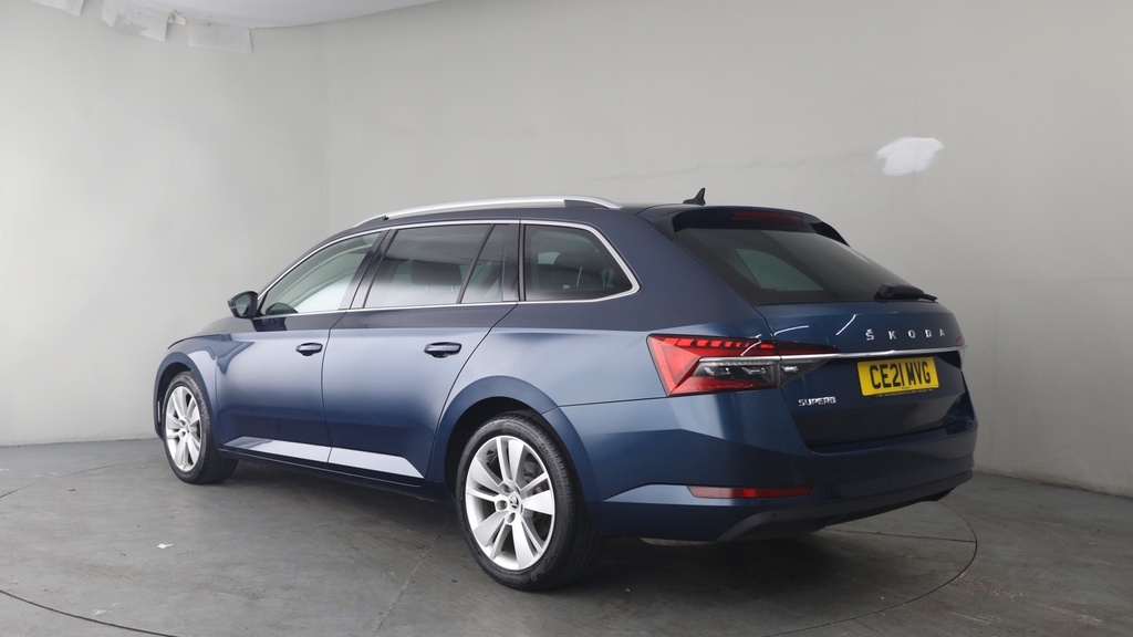 Skoda Superb 1.5 Tsi Act Se L Estate Euro 6 Blue #3