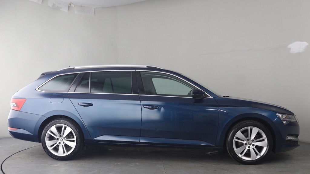 Skoda Superb 1.5 Tsi Act Se L Estate Euro 6 Blue #4