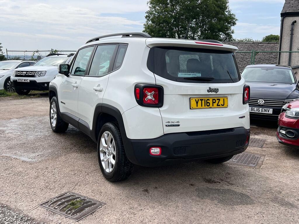 Jeep Renegade 2.0 Renegade My16 2.0 Multijet Ii 140Hp 4Wd Longit White #6