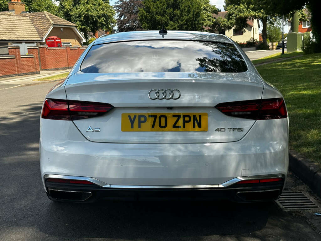 Audi A5 Coupe 2.0 A5 Sportback 40 Tfsi Mhev S Line Semi-au YP70ZPN White #6