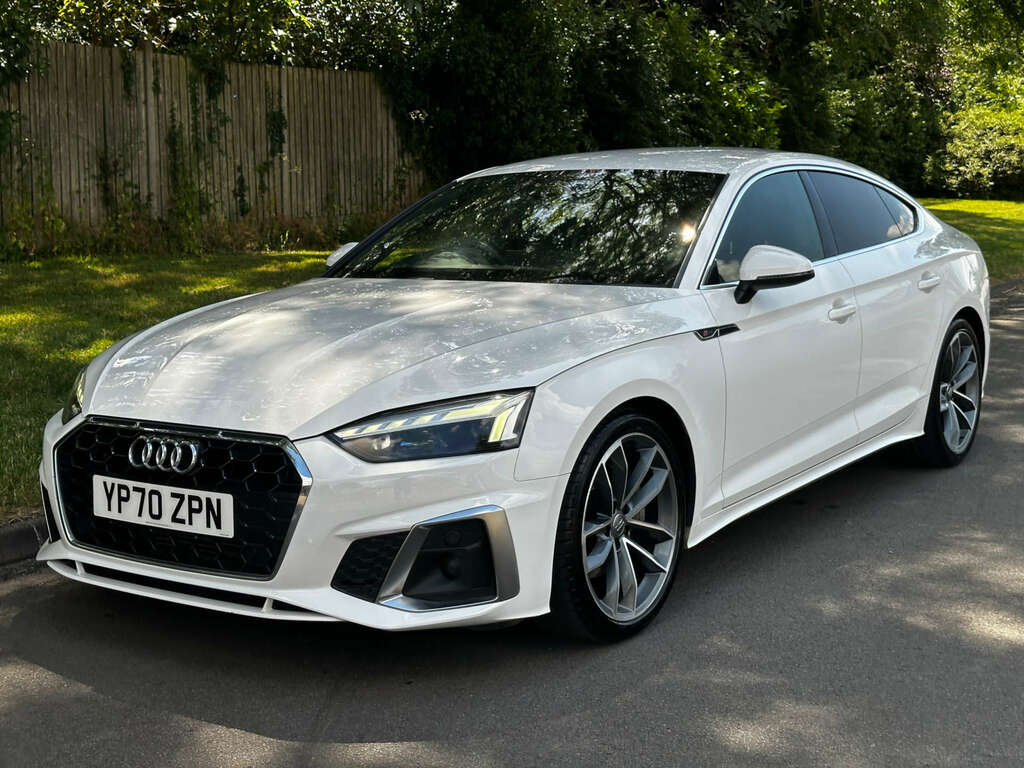 Audi A5 Coupe 2.0 A5 Sportback 40 Tfsi Mhev S Line Semi-au YP70ZPN White #3