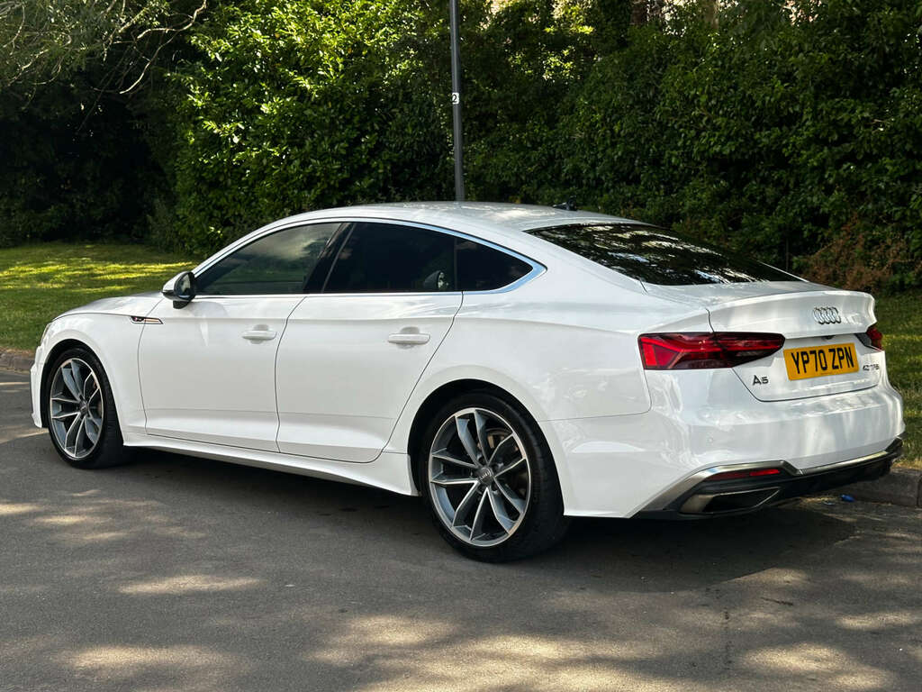 Audi A5 Coupe 2.0 A5 Sportback 40 Tfsi Mhev S Line Semi-au YP70ZPN White #5