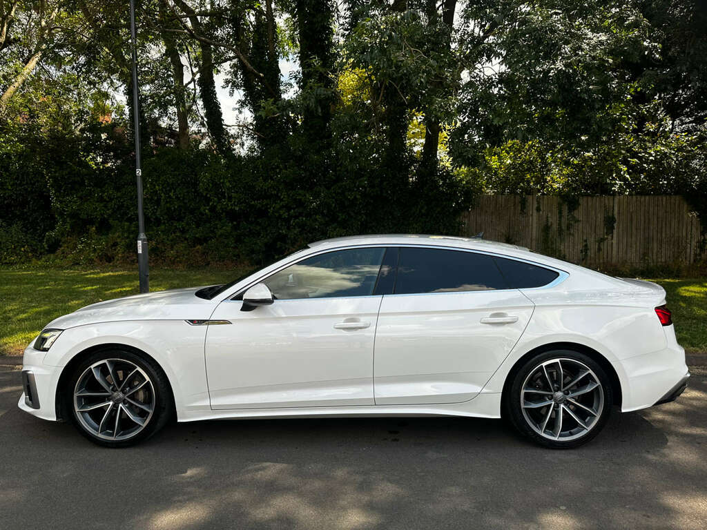 Audi A5 Coupe 2.0 A5 Sportback 40 Tfsi Mhev S Line Semi-au YP70ZPN White #4