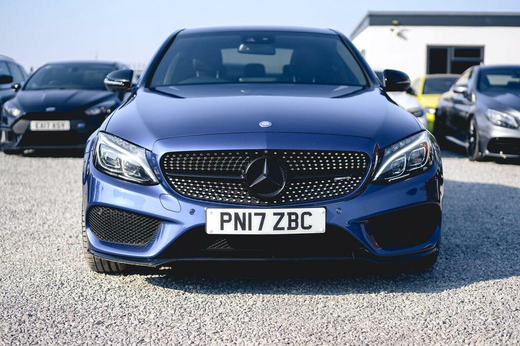 Mercedes-Benz C Class Saloon 3.0 C43 V6 Amg Premium Plus G-tronic 4Ma PN17ZBC Blue #2