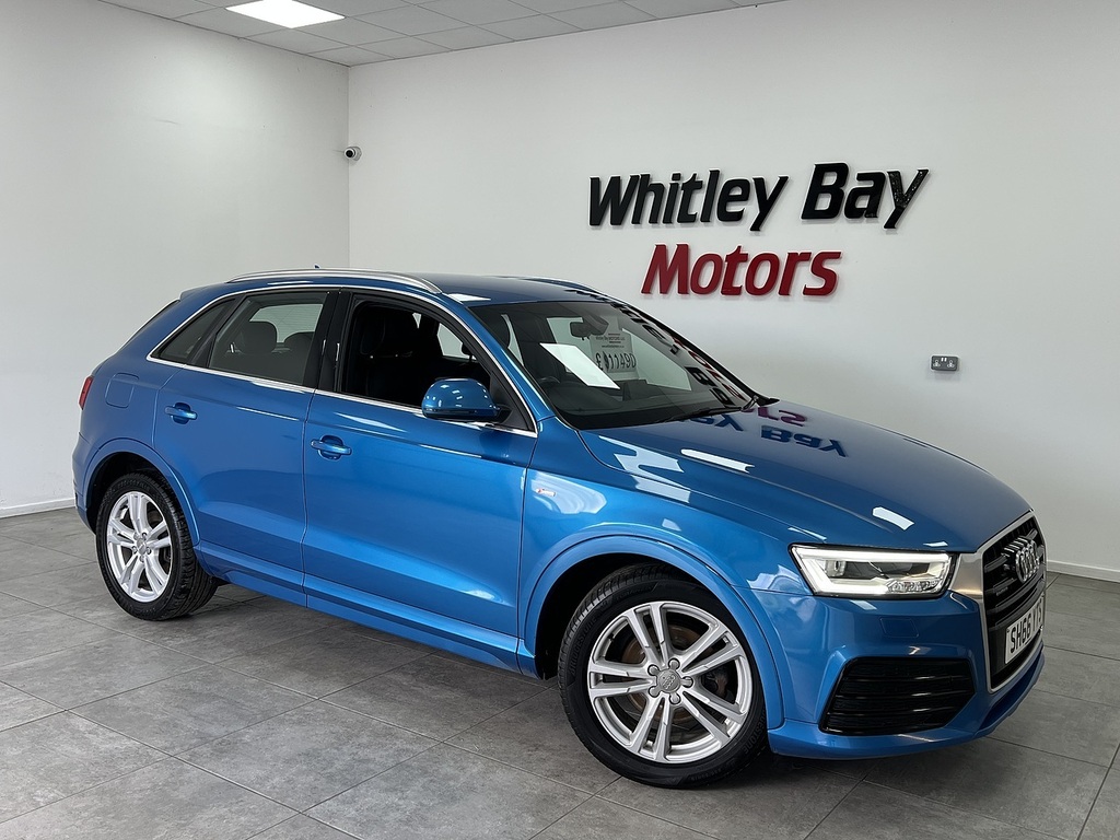 Audi Q3 Tdi S Line SH66YTS Blue