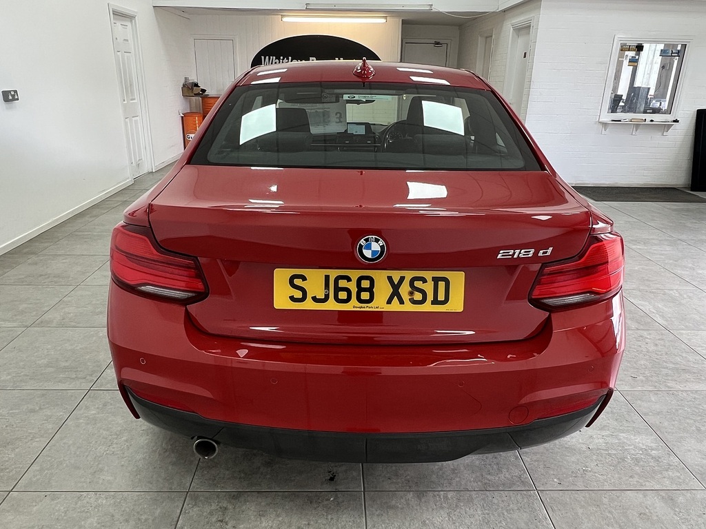BMW 2 Series 218D M Sport Red #4