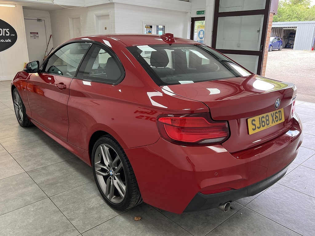 BMW 2 Series 218D M Sport Red #5