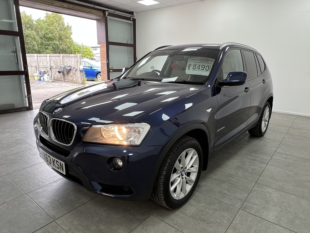 BMW X3 20D Se Blue #6