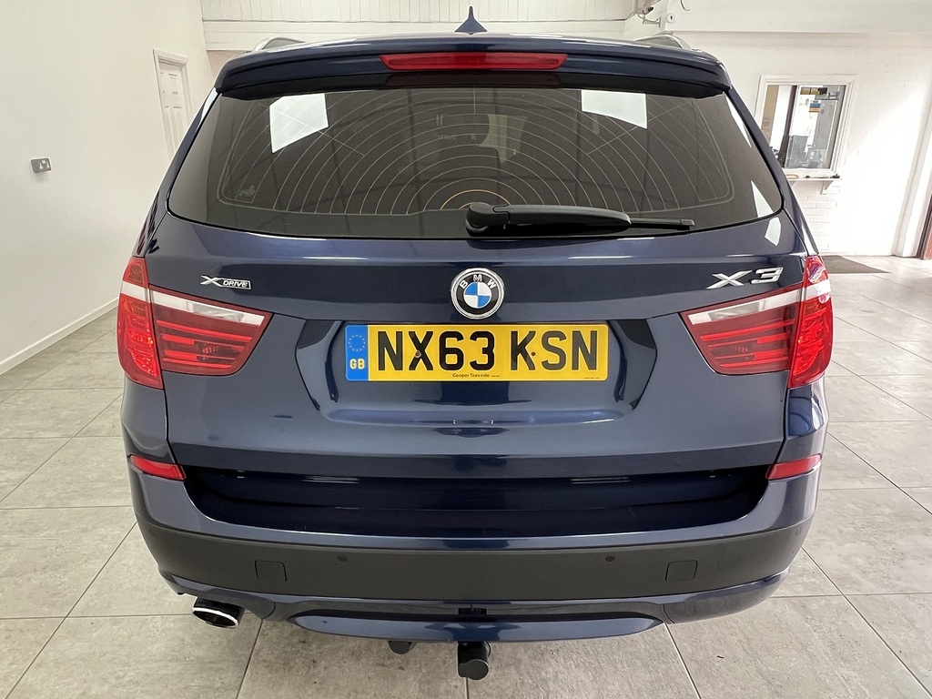 BMW X3 20D Se Blue #4