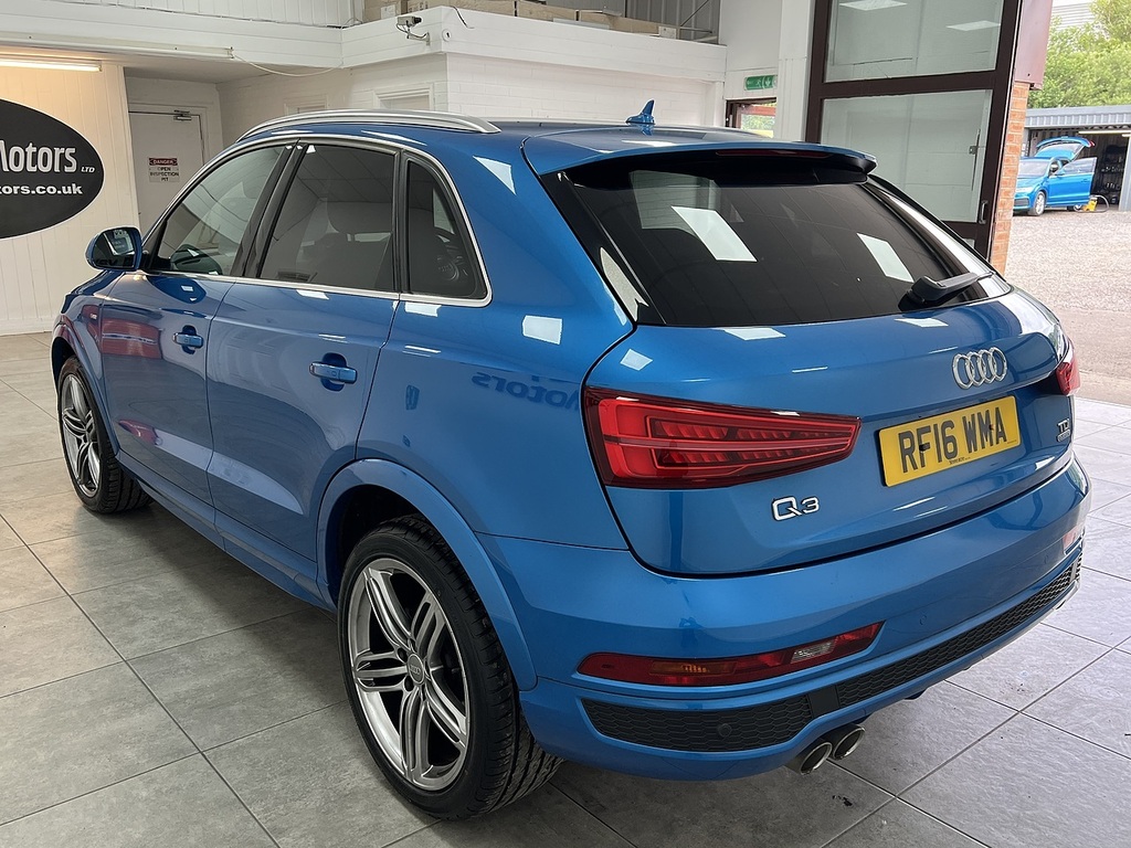 Audi Q3 Tdi S Line Plus Blue #5