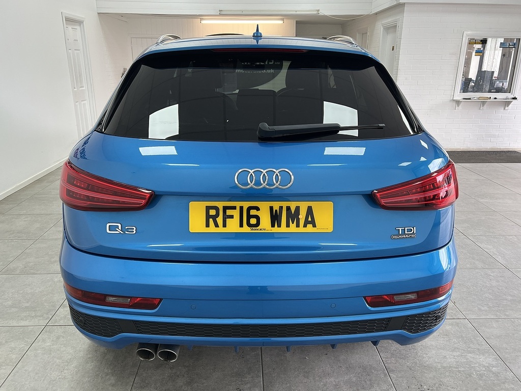 Audi Q3 Tdi S Line Plus Blue #4