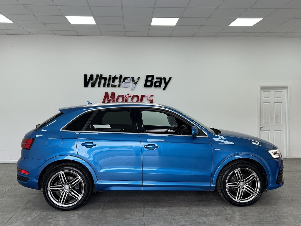 Audi Q3 Tdi S Line Plus Blue #2
