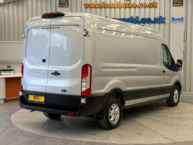 Ford Transit Custom 2024 2.0 Ecoblue 170 Bhp 350 L3 H2 Limited Fwd Man Silver #6