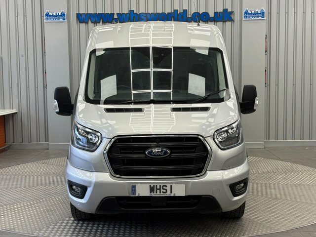 Ford Transit Custom 2024 2.0 Ecoblue 170 Bhp 350 L3 H2 Limited Fwd Man Silver #2