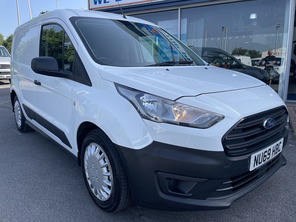 Ford Transit Connect 1.5 220 Ecoblue Leader Panel Van NU69HBC White #2