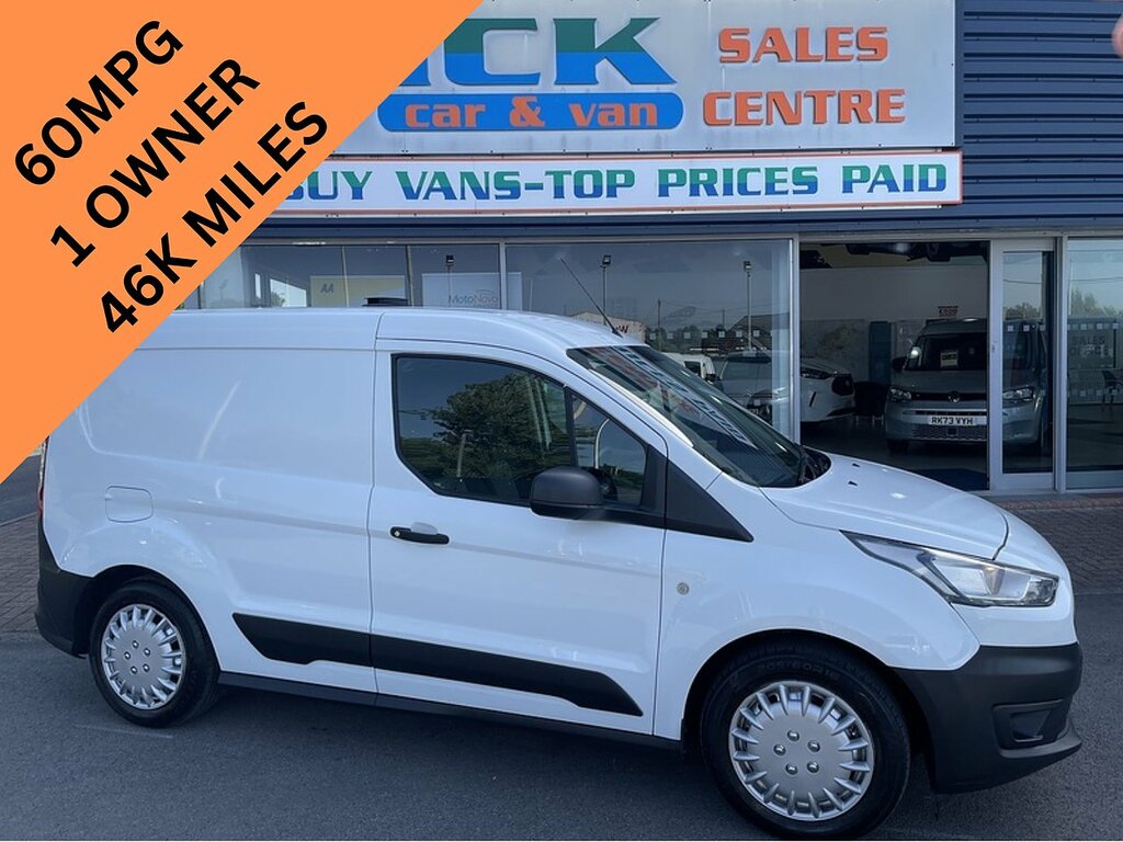 Ford Transit Connect 1.5 220 Ecoblue Leader Panel Van White