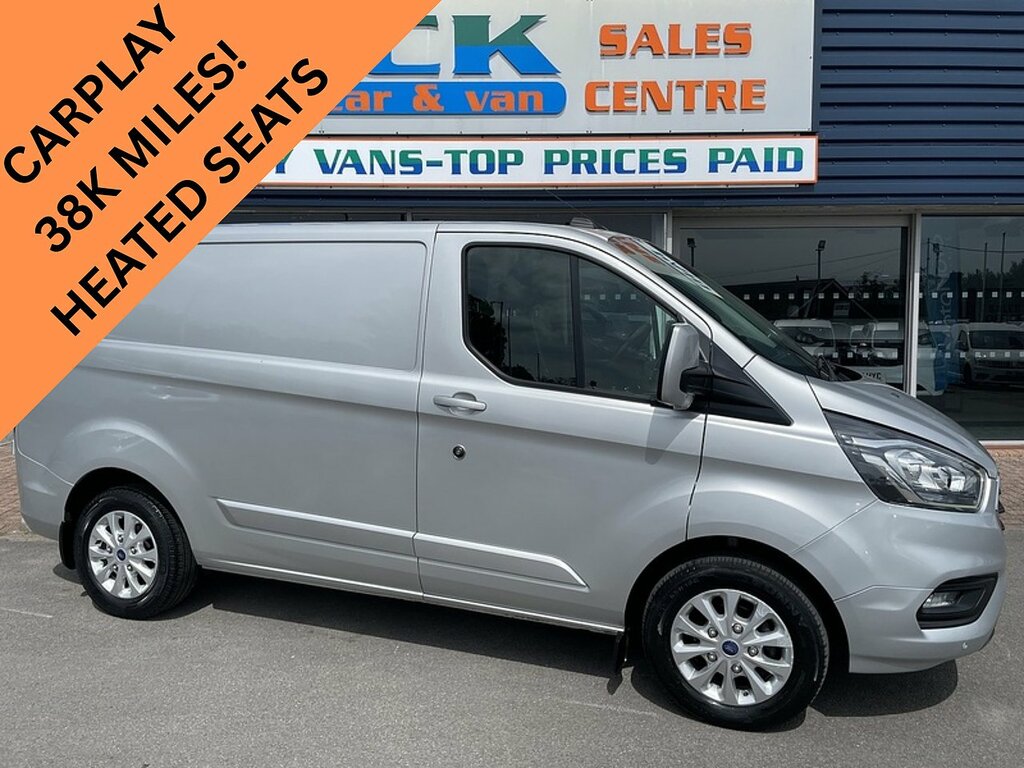 Ford Transit Custom 2.0 300 Ecoblue Limited Panel Van Manua HV70DRZ Silver