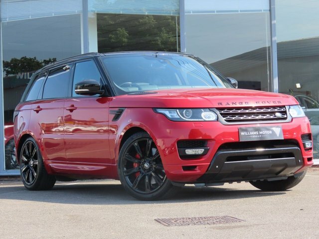 Land Rover Range Rover Sport 2015 3.0H Sdv6 Dynamic Suv Diese Red