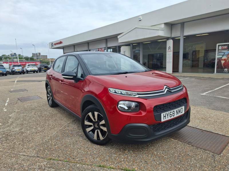 Citroen C3 1.2 Puretech Feel Euro 6 Red