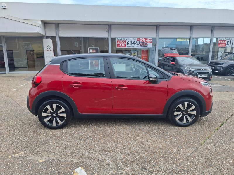 Citroen C3 1.2 Puretech Feel Euro 6 Red #5