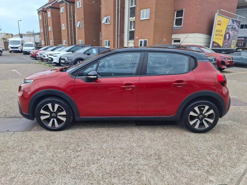 Citroen C3 1.2 Puretech Feel Euro 6 Red #6