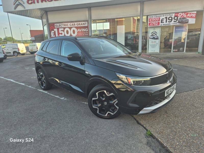 Vauxhall Grandland 1.2 Turbo Ultimate Euro 6 Ss Black
