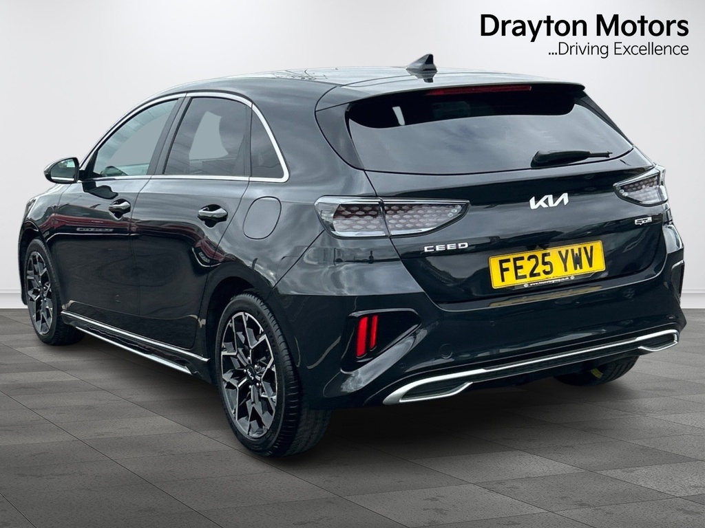 Kia Ceed 1.5 T-gdi Gt-line Hatchback Dct Euro 6 FE25YWV Black #6