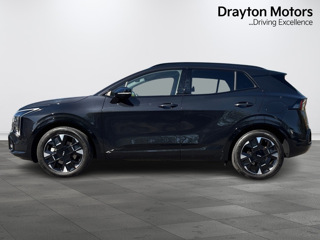 Kia Sportage 1.6 H T-gdi Gt-line Suv Hybrid Eur YO75FCL Black #5