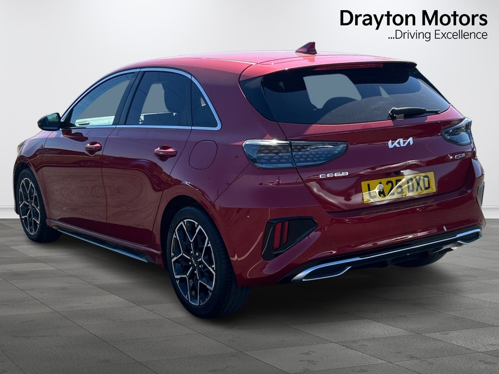Kia Ceed 1.5 T-gdi Gt-line Hatchback Dct Euro 6 LA25DXO Red #6
