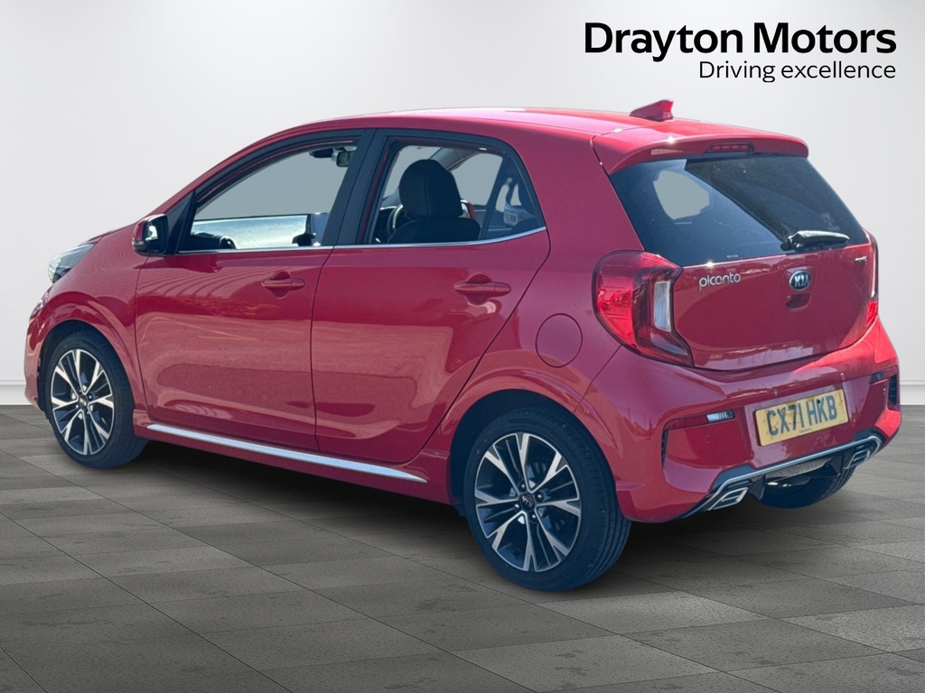 Kia Picanto 1.0 T-gdi Gt-line Hatchback Euro CX71HKB Red #6