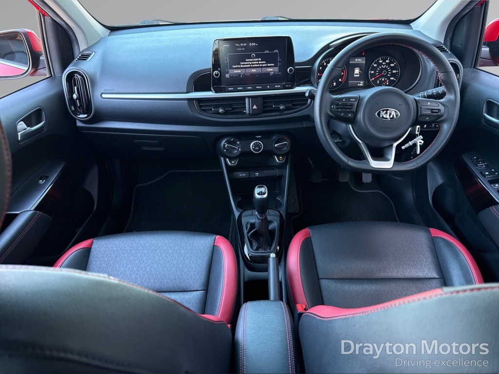 Kia Picanto 1.0 T-gdi Gt-line Hatchback Euro CX71HKB Red #2