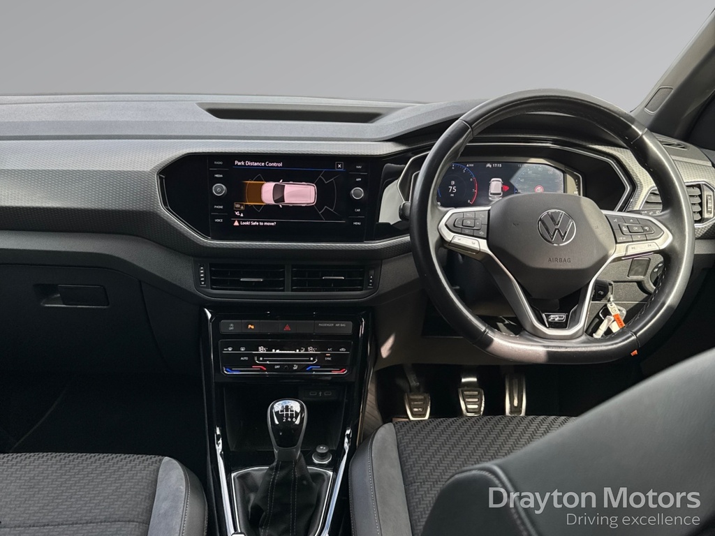 Volkswagen T-Cross 1.0 Tsi R-line Suv Euro 6 Ss CE23GGK Grey #2