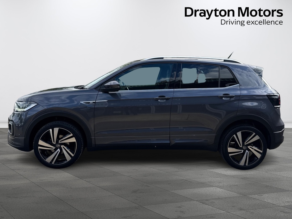 Volkswagen T-Cross 1.0 Tsi R-line Suv Euro 6 Ss CE23GGK Grey #5