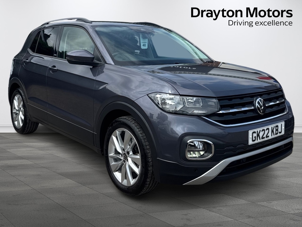 Volkswagen T-Cross 1.0 Tsi Active Suv Euro 6 Ss GK22KBJ Grey