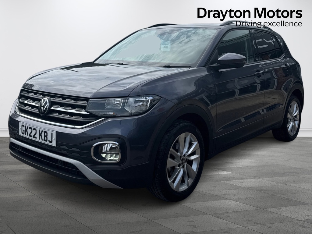 Volkswagen T-Cross 1.0 Tsi Active Suv Euro 6 Ss GK22KBJ Grey #4