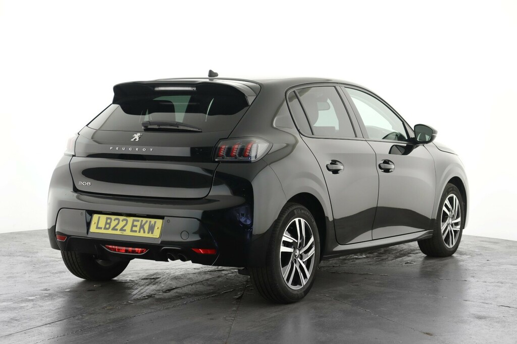 Peugeot 208 1.2 Puretech 130 Allure Premium Eat8 LB22EKW Black #3