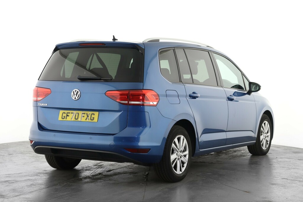 Volkswagen Touran 1.5 Tsi Evo Se Dsg Blue #3