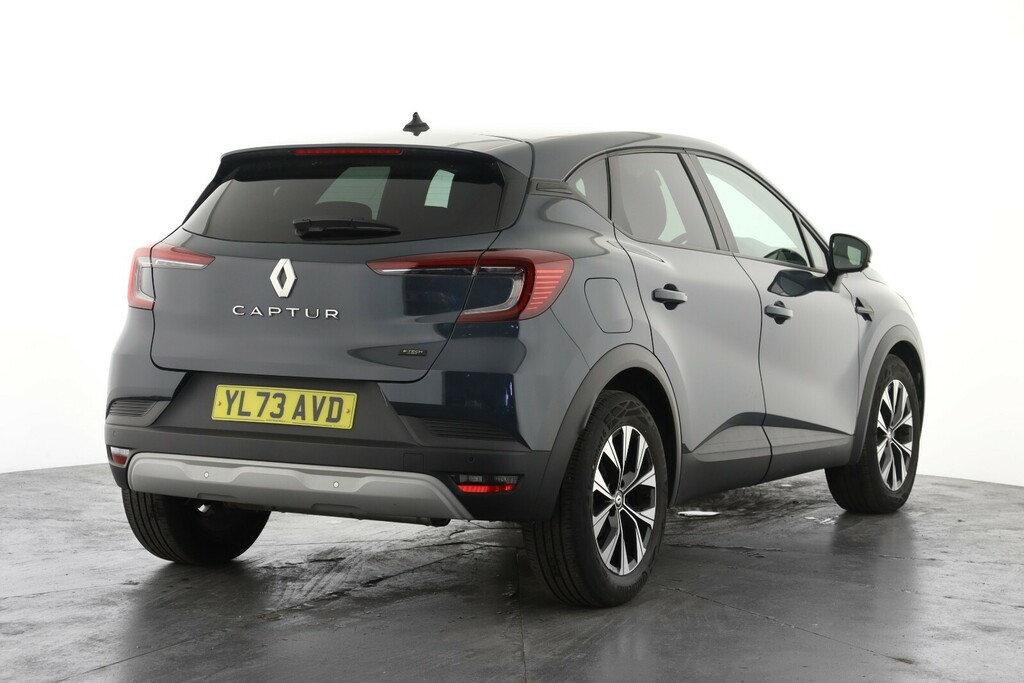Renault Captur 1.6 E-tech Full Hybrid 145 Evolution Blue #3