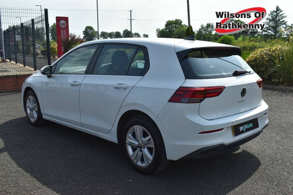 Volkswagen Golf Hatchback YH23ZNV White #5